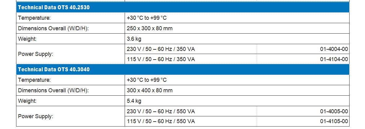 OTS 40 Slide Stretching Table