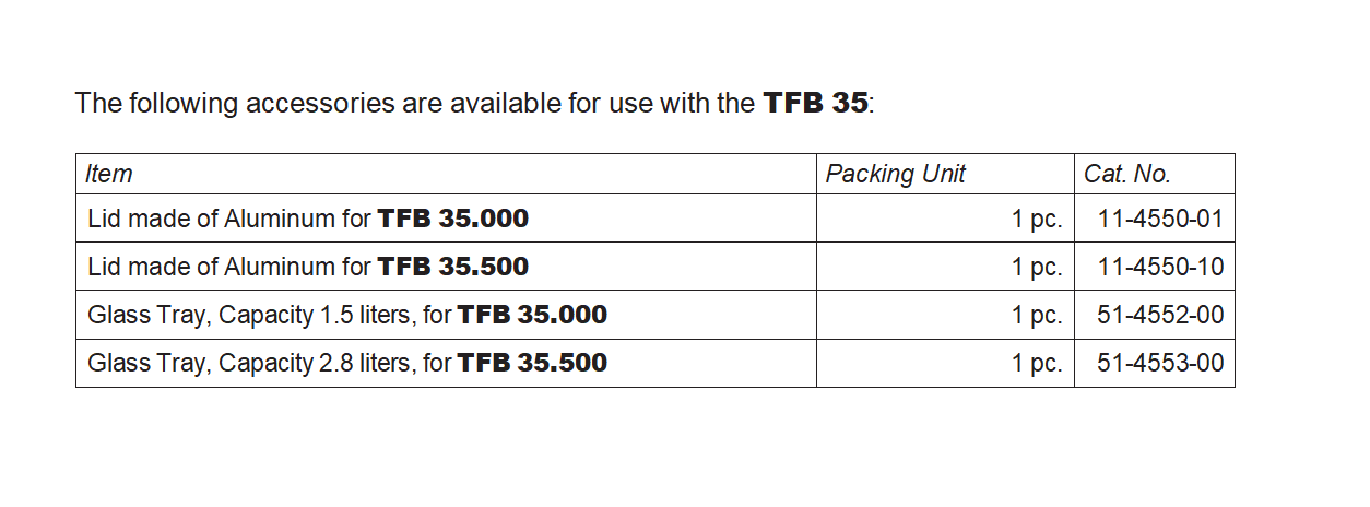 TFB 35 Tissue floating Bath